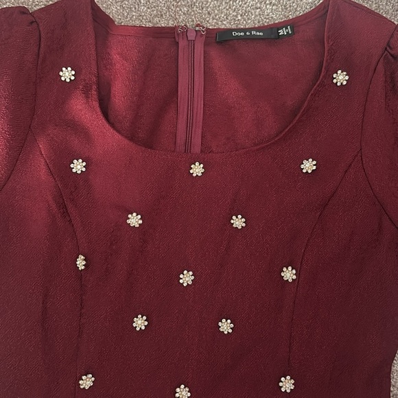 Brand New Maroon Dress - Picture 2 of 3